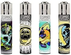 Clipper lighters 4pcs for sale  Delivered anywhere in UK