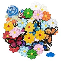 39pcs flowers butterfly for sale  Delivered anywhere in Ireland