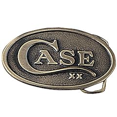 Case Knives 934 Oval Belt Buckle with Brass Construction, used for sale  Delivered anywhere in USA 