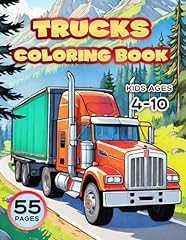 Trucks. coloring book for sale  Delivered anywhere in USA 