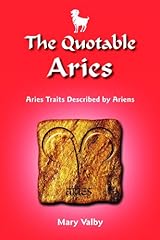 The quotable aries d'occasion  Livré partout en Belgiqu