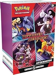 Pokémon lot boosters d'occasion  Livré partout en France