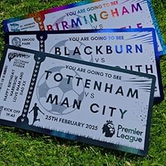 Foil ticket football for sale  Delivered anywhere in UK