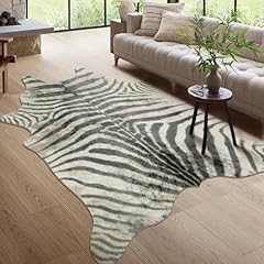 Zebra rug animal for sale  Delivered anywhere in USA 