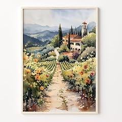 Napa valley watercolor for sale  Delivered anywhere in USA 