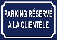 Panneau parking réservé d'occasion  Livré partout en France