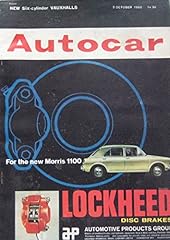 Autocar magazine 1962 for sale  Delivered anywhere in UK