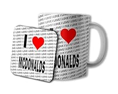 Giftshop love mcdonalds for sale  Delivered anywhere in UK
