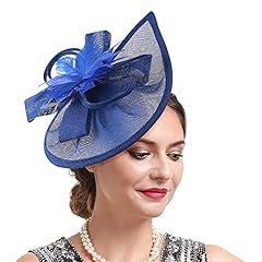 Brawlady sinamay fascinator for sale  Delivered anywhere in UK