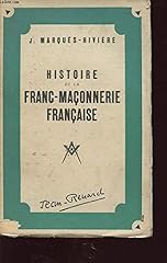 Histoire franc maconnerie d'occasion  Livré partout en France