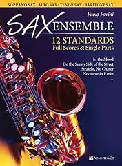 Sax ensemble. standards. usato  Spedito ovunque in Italia 