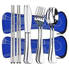 10pcs portable silverware for sale  Delivered anywhere in USA 
