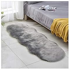 Jxloulan fluffy sheepskin for sale  Delivered anywhere in Ireland