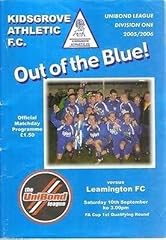 Kidsgrove athletic leamington for sale  Delivered anywhere in UK