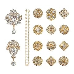 Yhsheen rhinestone brooches for sale  Delivered anywhere in USA 