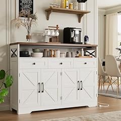 Farmhouse buffet sideboard for sale  Delivered anywhere in USA 