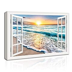 Wave canvas wall for sale  Delivered anywhere in USA 