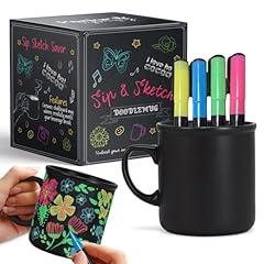 Doodle mug decorating for sale  Delivered anywhere in USA 