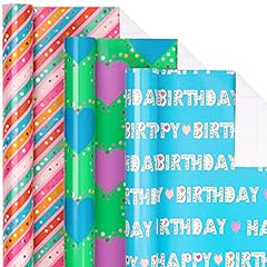 Holijolly birthday wrapping for sale  Delivered anywhere in UK