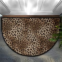 Leopard skin semicircle for sale  Delivered anywhere in UK