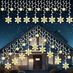 Brightown snowflake lights for sale  Delivered anywhere in USA 