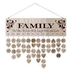 Family birthday calendar for sale  Delivered anywhere in USA 