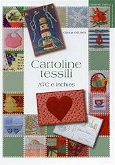 Cartoline tessili. atc usato  Spedito ovunque in Italia 
