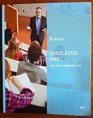Barbri simulated mbe for sale  Delivered anywhere in USA 
