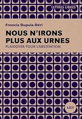 Irons urnes plaidoyer d'occasion  Livré partout en France