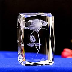 Crystal glass cube for sale  Delivered anywhere in USA 