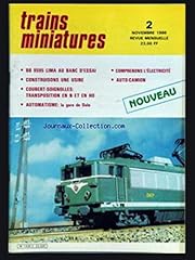 Trains miniatures novembres d'occasion  Livré partout en France