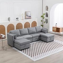 Morbido divano componibile usato  Spedito ovunque in Italia 