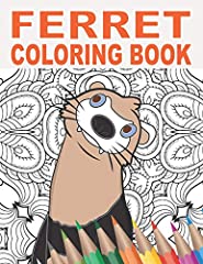 Ferret coloring book for sale  Delivered anywhere in Ireland