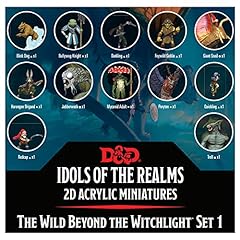 D&D Miniatures: Idols of The Realms: The Wild Beyond The Witchlight: 2D Set 1 - Dungeons and Dragons 2D Miniatures by WizKids – Compatible with DND and Other Tabletop RPG Games TTRPG, Gray (WK94514) for sale  Delivered anywhere in Canada