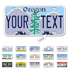 Inkmyplate personalized oregon for sale  Delivered anywhere in USA 