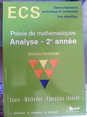 Précis maths ecs d'occasion  Livré partout en France