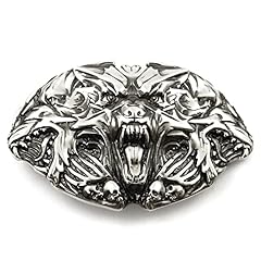 Belt buckle cerberus for sale  Delivered anywhere in USA 