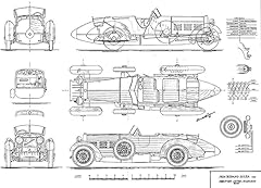 Tulipwood blueprint drawing for sale  Delivered anywhere in UK