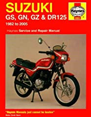 Suzuki GS, GN, GZ and DR125 Service and Repair Manual: for sale  Delivered anywhere in Canada