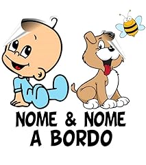 Adesivo auto bimbo usato  Spedito ovunque in Italia 