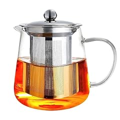 450ml glass teapot for sale  Delivered anywhere in UK