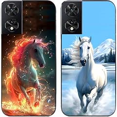 Pack white horse for sale  Delivered anywhere in UK