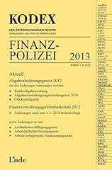 Kodex finanzpolizei 2013 d'occasion  Livré partout en Belgiqu