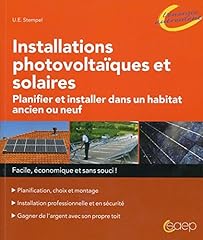 Installations photovoltaïques d'occasion  Livré partout en France