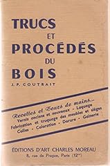 Trucs procédés bois d'occasion  Livré partout en Belgiqu