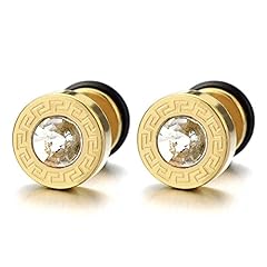 10mm oro orecchini usato  Spedito ovunque in Italia 