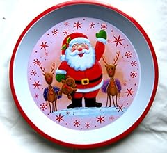 Santa platter for sale  Delivered anywhere in USA 