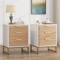 Tribesigns nightstand set for sale  Delivered anywhere in USA 