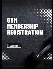 Gym registration and usato  Spedito ovunque in Italia 