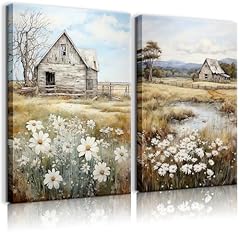 2pcs farmhouse wall for sale  Delivered anywhere in USA 